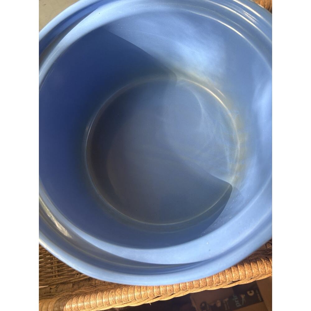 Vintage RIVAL Crock Pot 5 Quart Slow Cooker Grandma Core Cottage Stoneware - Picture 4 of 8